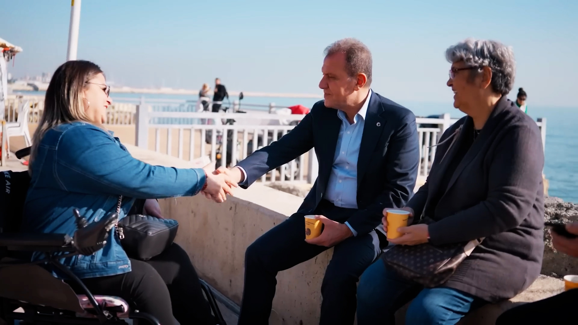 Mersin Büyükşehir Belediye Başkanı Vahap Seçer'in Seçim Çalışması Filmi1