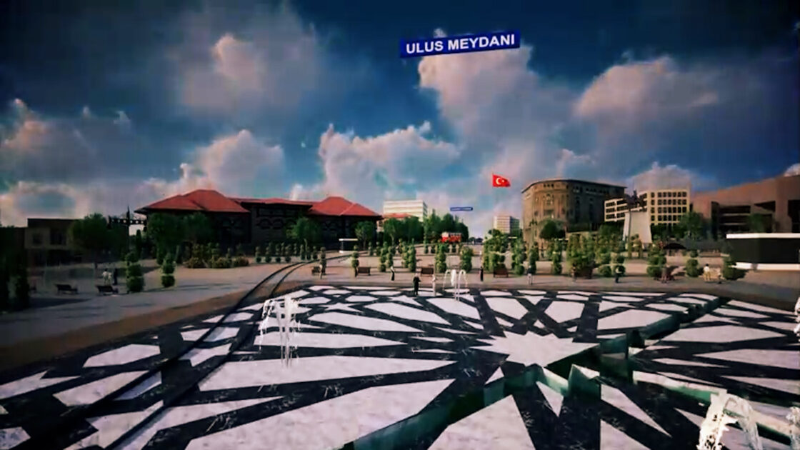 Ulus Meydanı Çevresi Düzenleme Animasyon Tanıtım Filmi