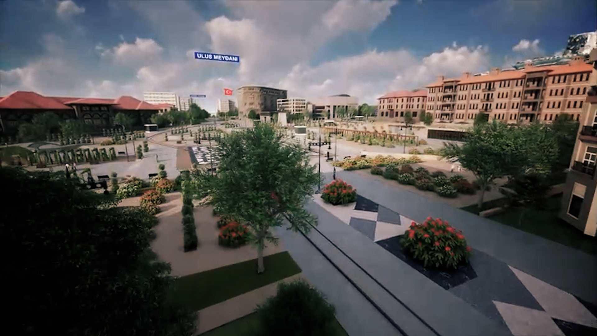 Ulus Meydanı Çevresi Düzenleme Animasyon Tanıtım Filmi2